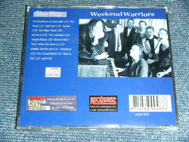 画像: WEEKEND WARRIORS - BLUE WOP    / 1999 HOLLAND ORIGINAL  BRAND NEW CD  