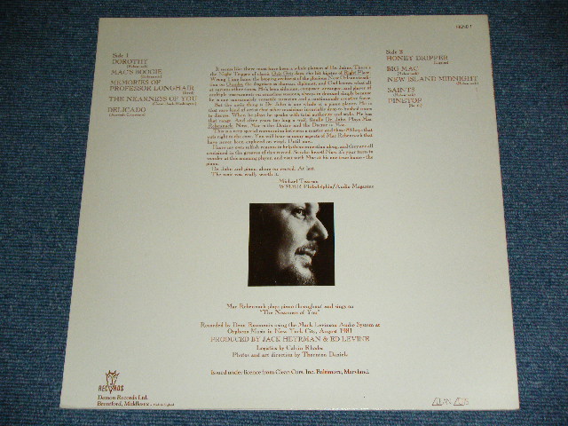 画像: DR. JOHN - PLAYS MAC REBENNACK  / 1982  UK ENGLAND ORIGINAL Used LP