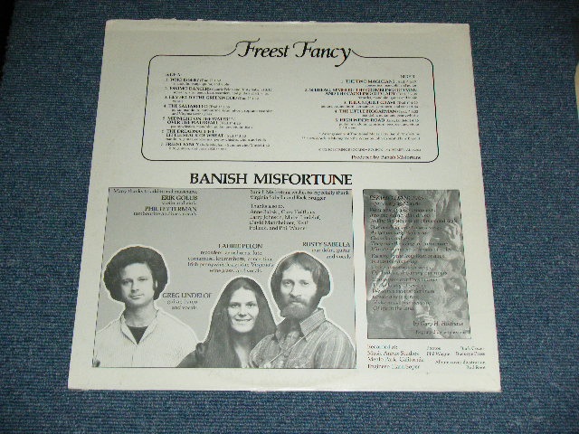 画像: BANISH MISFORTUNE - FREEST FANCY  / 1980 US AMERICA  ORIGINAL Used LP