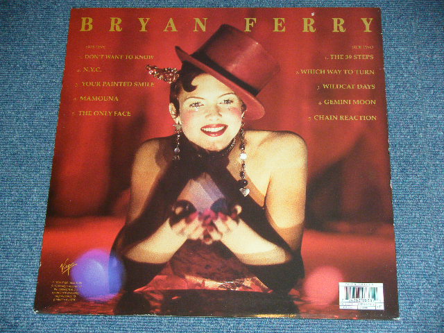 画像: BRYAN FERRY - MAMOUNA  ( Ex++/MINT Unplayed Dead Stock )  / 1994 UK ENGLAND ORIGINAL LP  