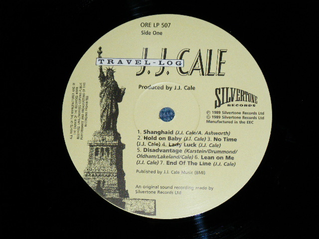 画像: J.J. CALE  J.J.CALE  - TRAVEL-LOG  ( NEW  )  / 1990 EU/EEC ORIGINAL Brand New LP