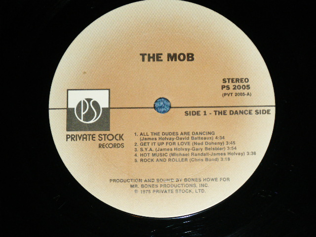 画像: MOB,THE - THE MOB   ( Ex+/Ex+++ )  / 1975 US AMERICA ORIGINAL Used LP 