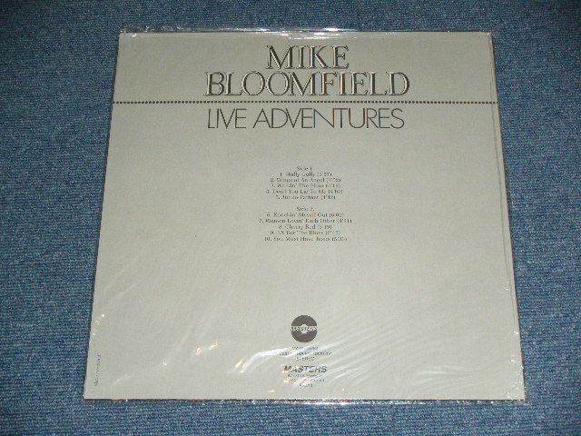 画像: MIKE BLOOMFIELD - LIVE ADVENTURES  / 1980'S HOLLAND  LIMITED "Brand New SEALED" LP 