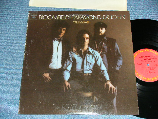 画像1: MIKE BLOOMFIELD + JOHN PAUL HAMMOND + DR. JOHN - TRIUMVIRATE  - LIVE ST BILL GRAHAM'S FILLMORE WEST  ( Matrix # A:1B/B:1A : Ex++/MINT) / 1973 US AMERICA ORIGINAL Used LP 