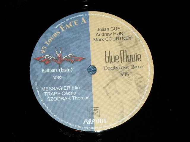 画像: A) HELLBATS- HELLBATS / B) BLUE MOVIE - DOGHOUSE BLUES   / 2004? FRANCE  "BRAND NEW"   12" EP