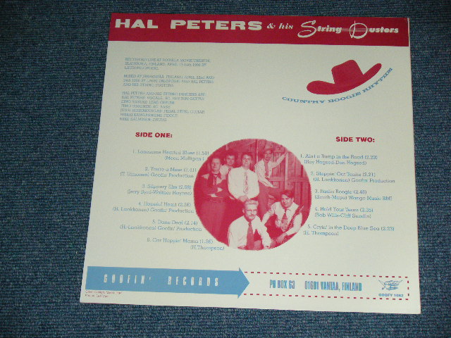 画像: HAL PETERS and His STRING DUSTERS - LONESOME HEARTED BLUES : 11 HOT SWINGIN' WESTERN TUNES    / 1998  FINLAND ORIGINAL "BRAND NEW" 10" P 