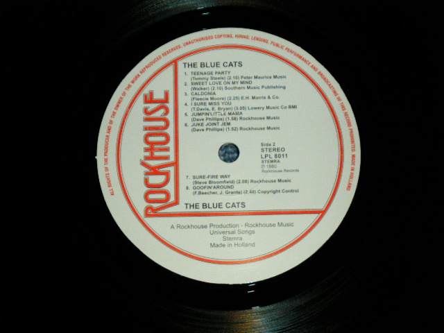 画像: BLUE CATS, The - THE BLUE CATS   /  HOLLAND REISSUE  "BRAND NEW"    LP 