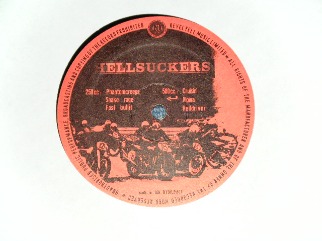 画像: HELLSUCKERS - EVERYTHING SUCKS EXCEPT ROCK 'N' ROLL   / 2003? US AMERICA ORIGINAL  "BRAND NEW" LP 