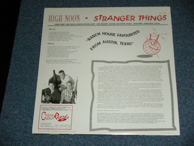 画像: HIGH NOON -  STRANGER THINGS  / 1995  UK ENGLAND ORIGINAL + GERMAN PRESS  "BRAND NEW" LP 