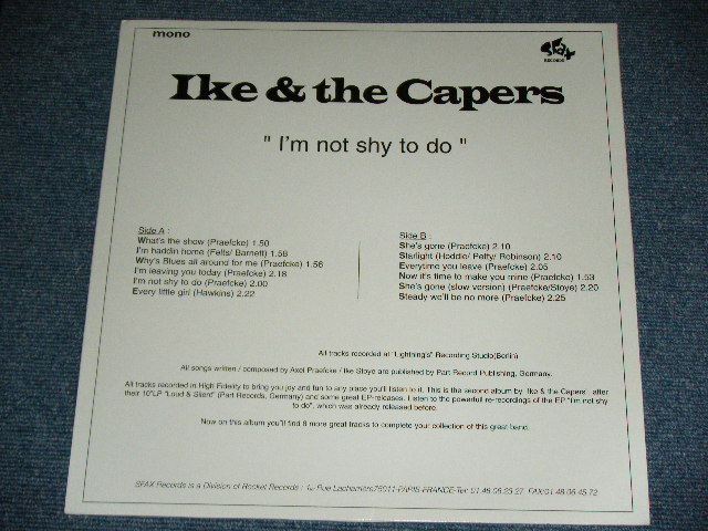 画像: IKE & The CAPERS - I'M NOT SHY TO DO  / 1997 GERMAN ORIGINAL "BRAND NEW"    LP 