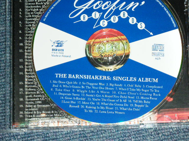 画像: The BARNSHAKERS -  SINGLES ALBUM : GOOFIN' RECORDS 20 YEARS :1984-2004 / 2004 FINLAND  ORIGINAL  "BRAND NEW"  CD   found DEAD STOCK 