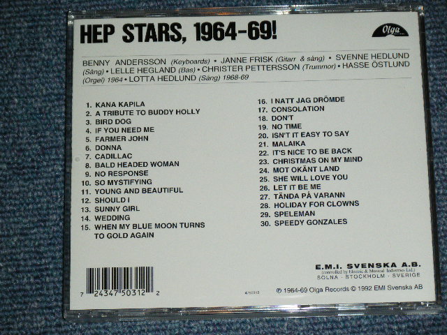 画像: HEP STARS - 1964-1969! /   1992 SWEDEN ORIGINAL Used CD 