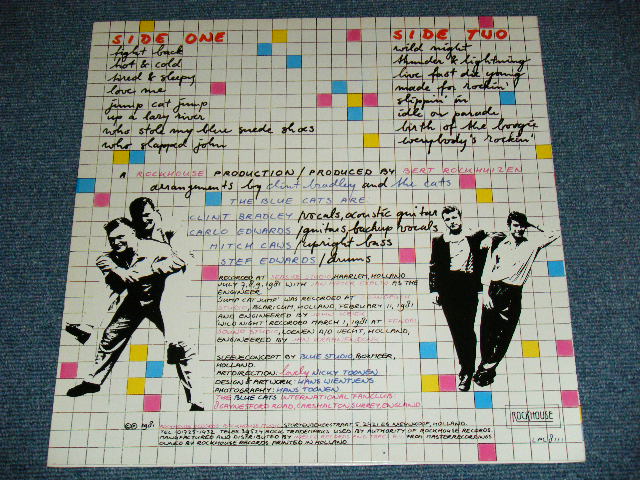 画像: BLUE CATS - FIGHT BACK ( Ex+++/MINT-)  /  1983 HOLLAND ORIGINAL Used LP 