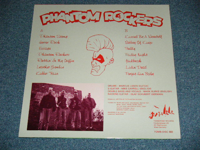 画像: PHANTOM ROCKERS - KISSED BY A WEREWOLF / 1990 GERMAN GERMANY  ORIGINAL "BRAND NEW " LP 