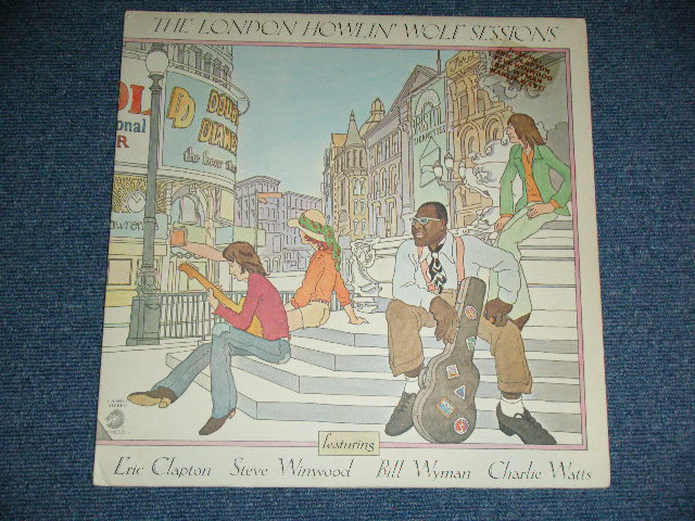 画像: HOWLIN' WOLF + OTHERS(ERIC CLAPTON,STEVE WINWOOD,BILL WYMAN,CHARLIE WATTS ) - THE LONDON HOWLIN' WOLF SESSIONS( VG+++/Ex+++ ) / 1971 US AMERICA ORIGINAL Used LP 