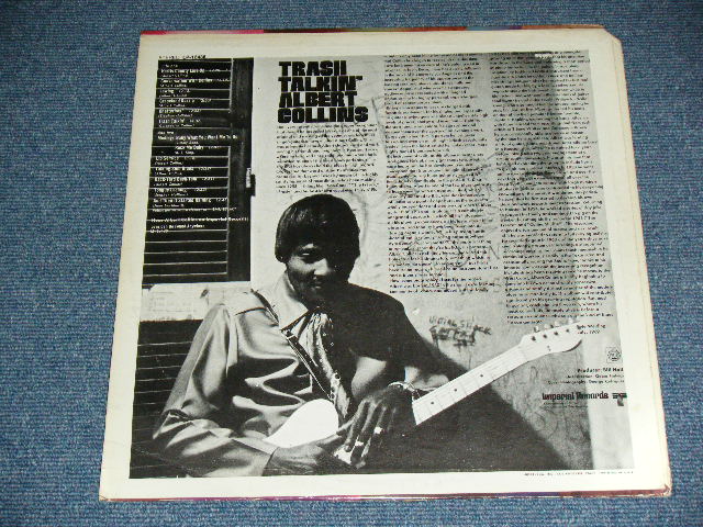 画像: ALBERT COLLINS - TRASH TALKIN' ( Ex+/MINT- ) / 1969 US AMERICA ORIGINAL Used LP 