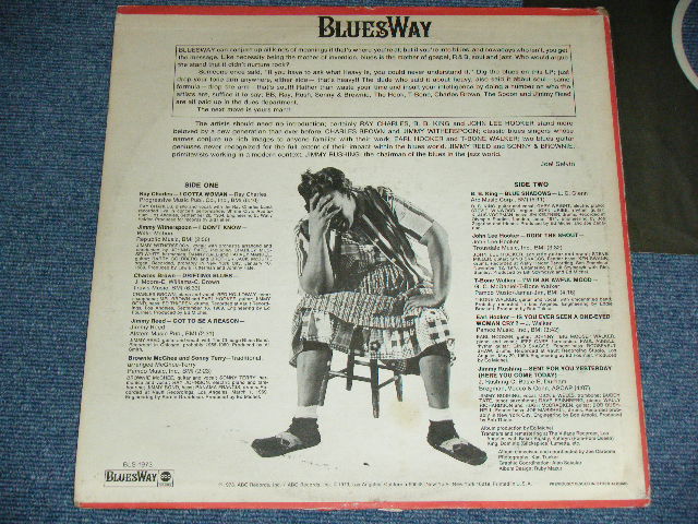 画像: V.A. OMNIBUS - A TASTE OF BLUES WAY/ 1973 US OIGINAL Used LP  