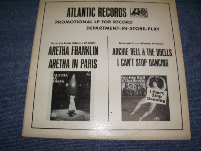 画像1: ARETHA FRANKLIN / ARCHIE BELL & THE DRELLS / US PROMO ONLY COUPLING LP 