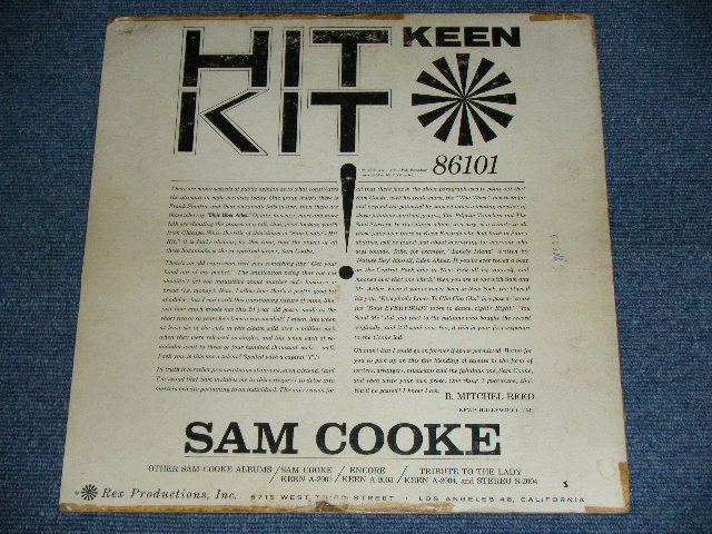 画像: SAM COOKE - HIT KIT / 1959 US ORIGINAL MONO Used LP  