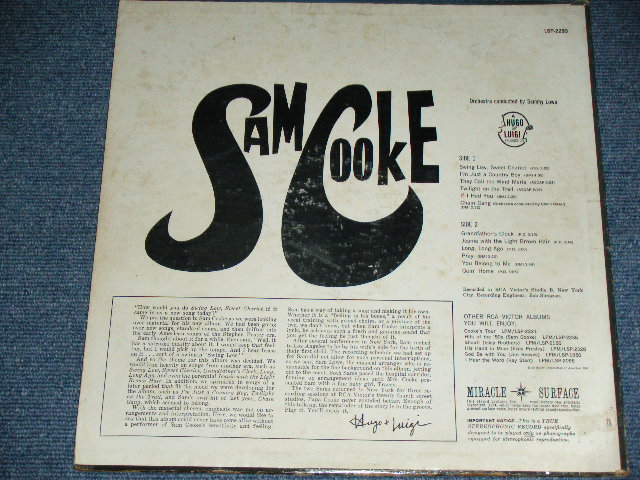 画像: SAM COOKE - SAM COOKE : SWING LOW / 1960 US AMERICA ORIGINAL MONO Used LP 