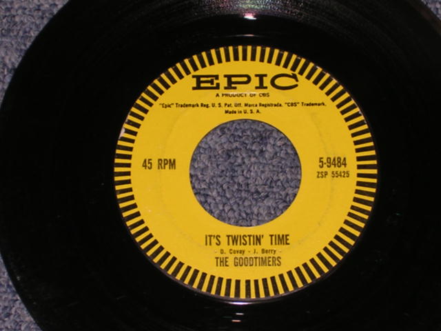 画像1: THE GOODTIMERS ( With DON COVEY ) - IT'S TWISTIN' TIME / 1961 US ORIGINAL 7" SINGLE  