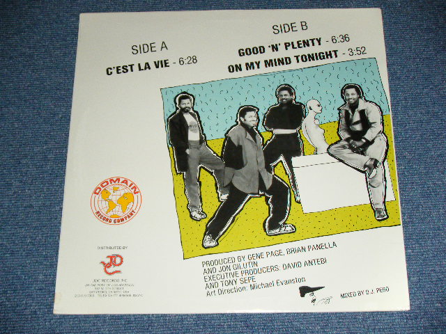 画像: TAVARES - C'ESTLA VIE / 1987 US AMERICA ORIGINAL Brand New SEALED 12" Single  