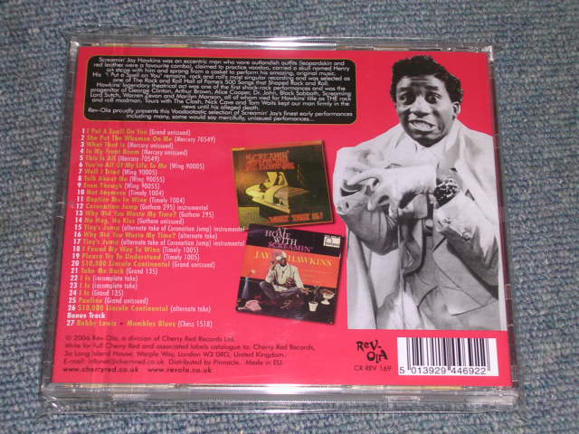 画像: SCREAMIN' JAY HAWKINS - BLACK MUSIC FOR WHITE PEOPLE (Ex+++, VG+/MINT) / 1991 US AMERICA REISSUE Used CD 