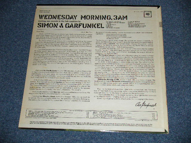 画像: SIMON & GARFUNKEL - WEDNESDAY MORNING,3AM ( Matrix Number : A) XLP 77922-1D/B) XLP 77921-1D : Ex++,Ex+/Ex+++,Ex+ ) / 1965 US AMERICA ORIGINAL 2nd Press "360 Sound MONO Label"  MONO  Used LP