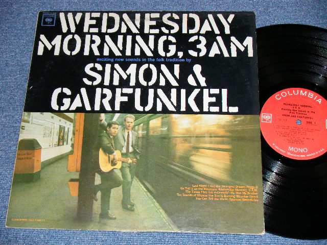 画像1: SIMON & GARFUNKEL - WEDNESDAY MORNING,3AM ( Matrix Number : A) XLP 77922-1F/B) XLP 77921-1L : Ex/Ex+++ ) / 1965 US AMERICA ORIGINAL "'MONO' Credit Label"  MONO  Used LP