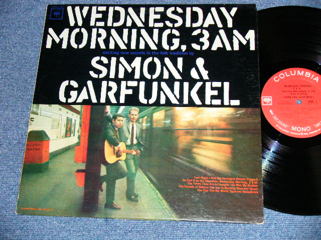 画像1: SIMON & GARFUNKEL - WEDNESDAY MORNING,3AM ( Matrix Number : A) XLP 77922-1D/B) XLP 77921-1D : Ex++,Ex+/Ex+++,Ex+ ) / 1965 US AMERICA ORIGINAL 2nd Press "360 Sound MONO Label"  MONO  Used LP