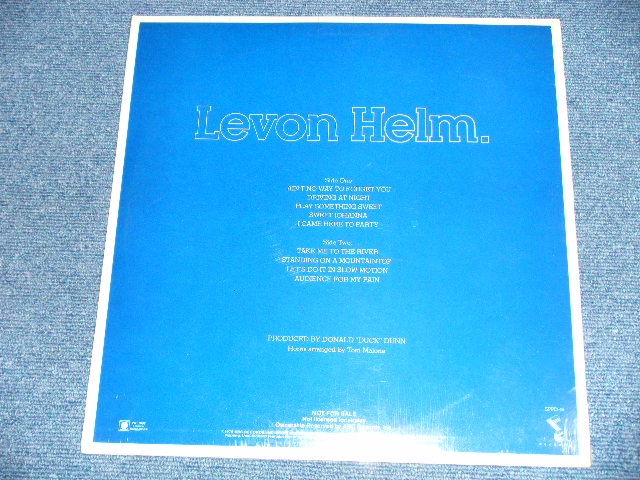 画像: LEVON HELM of THE BAND Drummer - LEVON HELM ( PROMO ONLY PICTURE DISC : SEALED )  / 1978 US AMERICA ORIGINAL "Brand New SEALED" LP