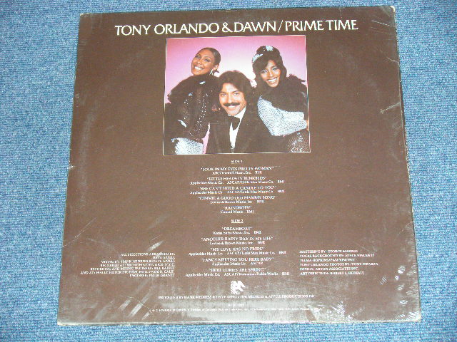 画像: TONY ORLAND & DAWN - PRIME TIME (SEALED) / 1972 US AMERICA   ORIGINAL "BRAND NEW SEALED" LP 