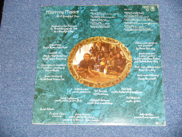 画像: IT'S A BEAUTIFUL DAY -  MARRYING MAIDEN (Ex++/MINT-) / Late 1970's UK ENGLAND  "3rd Press Label" Used LP 