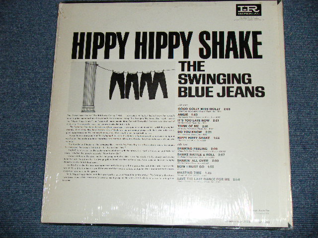 画像: THE SWINGING BLUE JEANS - HIPPY HIPPY SHAKE ( Ex+++/Ex+++ Looks:Ex+ ) / 1964 US  ORIGINAL  MONO Used  LP 