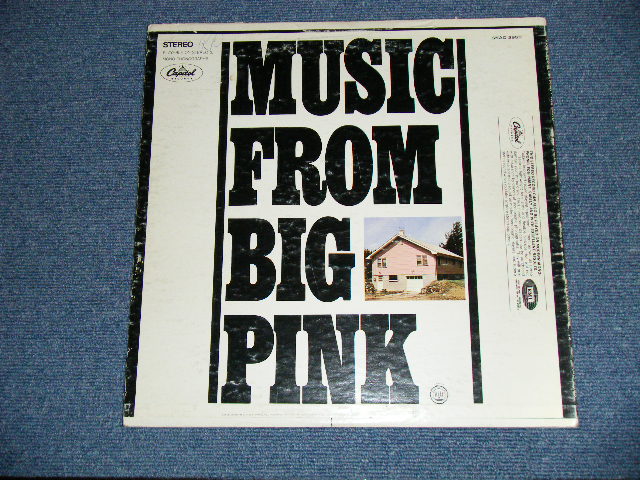 画像: THE BAND - MUSIC FROM BIG PINK( Matrix # A)SKAO-A-2955-A-3/ B) SKAO-B-2955-A-3  :Ex++/Ex+++  ) / 1968 US AMERICA ORIGINAL 1st Press "BLACK with RAINBOW RING LABEL" Used LP 