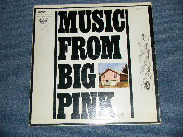 画像: THE BAND - MUSIC FROM BIG PINK( Matrix # A)SKAO-A-2955-B4#2/ B) SKAO-B-2955-B4#1  :Ex+/Ex++ :oolks:Ex+  ) / 1968 US AMERICA ORIGINAL 1st Press "BLACK with RAINBOW RING LABEL" Used LP 