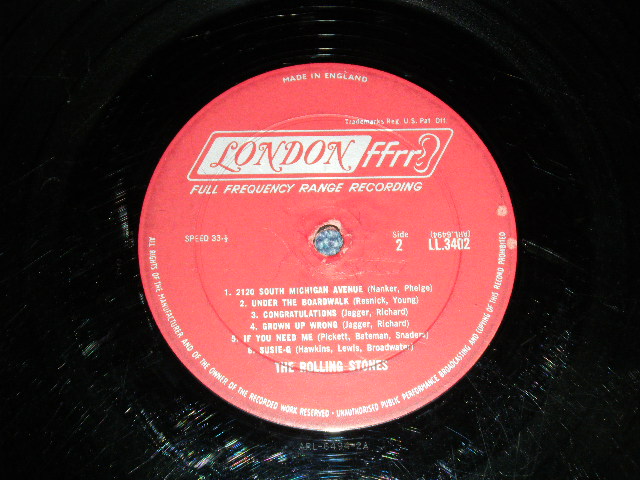 画像: THE ROLLING STONES - 12 x 5 ( UK EXPORT LONDON With ffrr on TOP Label  : Matrix Number : A) 2A/B) 2A : VG+++/VG ) / 1964 US ORIGINAL "EXPOER  From UK RECORD" ) Used LP  