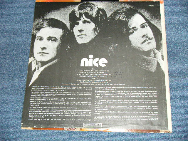 画像: NICE ( KEITH EMERSON) - NICE  ( Ex/Ex+++ ) /  1973 US AMERICA "RECORD CLUB RELEASE"  Used LP 