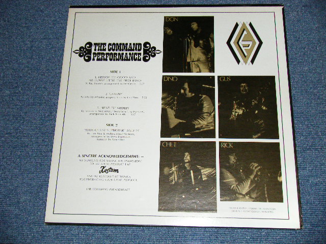 画像: The COMMAND PERFORMANCE -  The COMMAND PERFORMANCE ( 70's GARAGE : RELEASE from MINOR Label :Ex+++/Ex+++)  /1970's  US AMERICA  ORIGINAL Used LP 