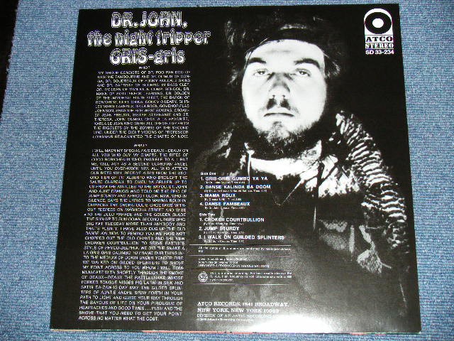 画像: DR. JOHN -  GRIS GRIS (Ex++/MINT-) / 2005 US AMERICA REISSUE "180 Gram Heavy Weight" Used  LP