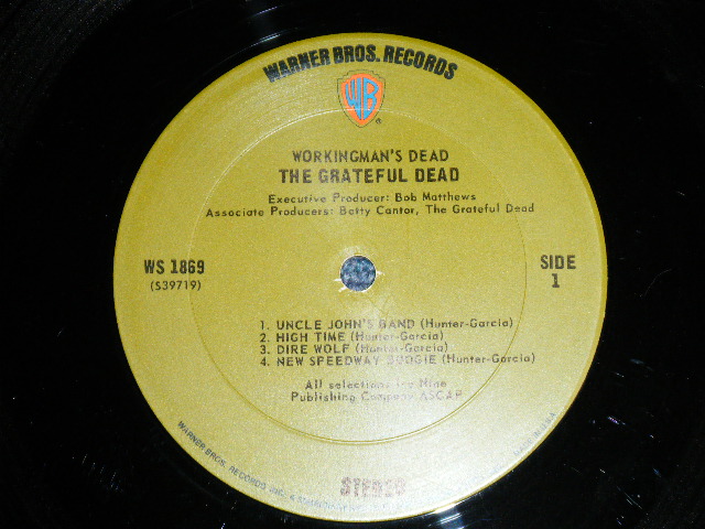 GRATEFUL DEAD - WORKINGMAN'S DEAD (Matrix # A)39719-1/B)39720-1