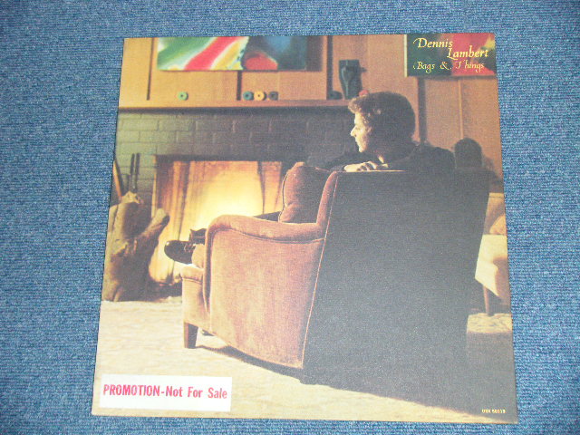 画像: DENNIS LAMBERT - BAGS & THINGS  ( Ex+++/MINT-) / 1972  US AMERICA ORIGINAL "WHITE LABEL PROMO"  Used LP