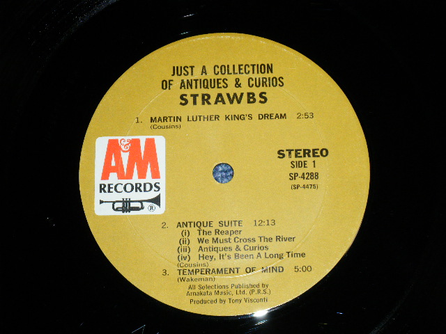 画像: STRAWBS - JUST A COLLECTION of ANTIQUES AND CURIOS : LIVE at THE QUEEN ELIZABETH HALL ( Ex+++/MINT ) / 1971 US AMERICA  ORIGINAL "BROWN Label"  Used LP 