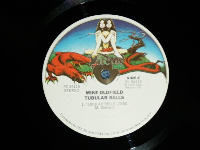 画像: MIKE OLDFIELD - TUBLAR BELLS  ( CBS Distribute : Ex+++/Ex+++ Looks:Ex+ ) / 1976  US AMERICA REISSUE Used LP 