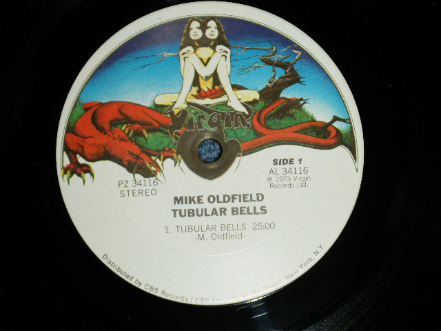 画像: MIKE OLDFIELD - TUBLAR BELLS  ( CBS Distribute : Ex+++/Ex+++ Looks:Ex+ ) / 1976  US AMERICA REISSUE Used LP 