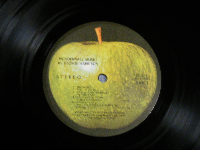 画像: GEORGE HARRISON  of THE BEATLES - WONDERWALL MUSIC by GEORGE HARRISON (Ex+/Ex)  / 1968 US AMERICA  ORIGINAL Used LP