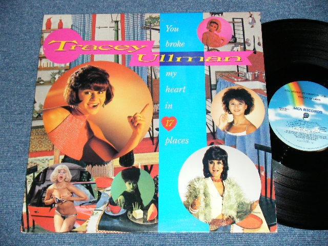 TRACEY ULLMAN - YOU BROKE MY HEART IN 17 PLACES ( Ex+/Ex+++ ) / 1983 US  AMERICA ORIGINAL Used LP - パラダイス・レコード