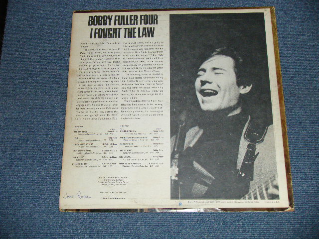 画像: THE BOBBY FULLER FOUR - I FOUGHT THE LAW ( VG+++/Ex- B-1:VG++ )  / 1966 US AMERICA ORIGINAL MONO Used LP 