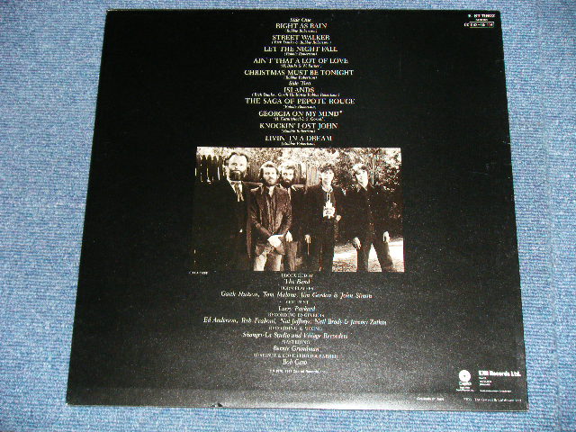 画像: THE BAND - ISLANDS ( Matrix # A)1/B)1 : MINT-/MINT-) / 1977 UK ENGLAND  ORIGINAL  "RED / ORANGE Label" Used LP 