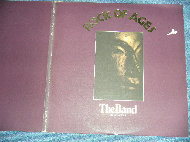 画像: THE BAND - ROCK OF AGES ( Ex+/A~C:MINT-,D:Ex++ ) / 1972 US AMERICA 2nd Press "ORANGE / RED CAPITOL LOGO on BOTTOM  LABEL" Used 2-LP's 